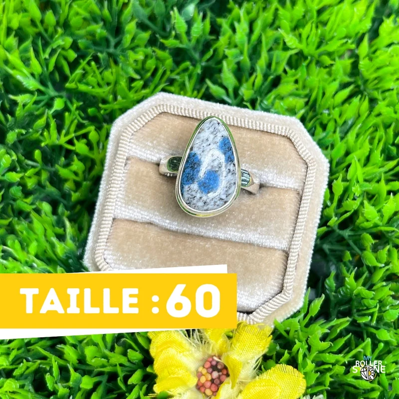 925 Silber Ring Jaspis K2 #5