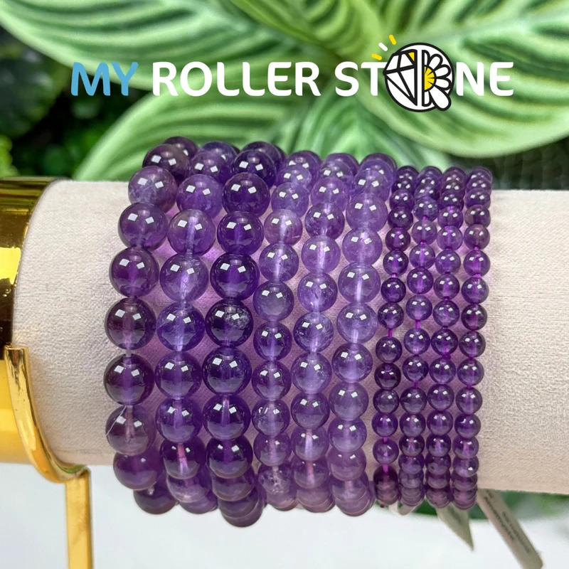 Amethyst-Armband 5A