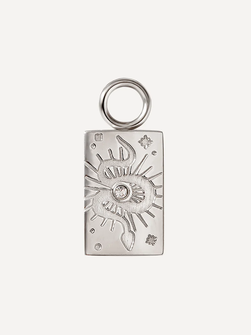 11x7mm Lucky Amulet Ohrring-Charm