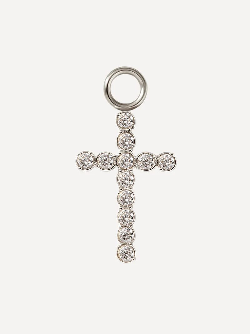 15x10mm Glorious Cross Ohrring-Charm