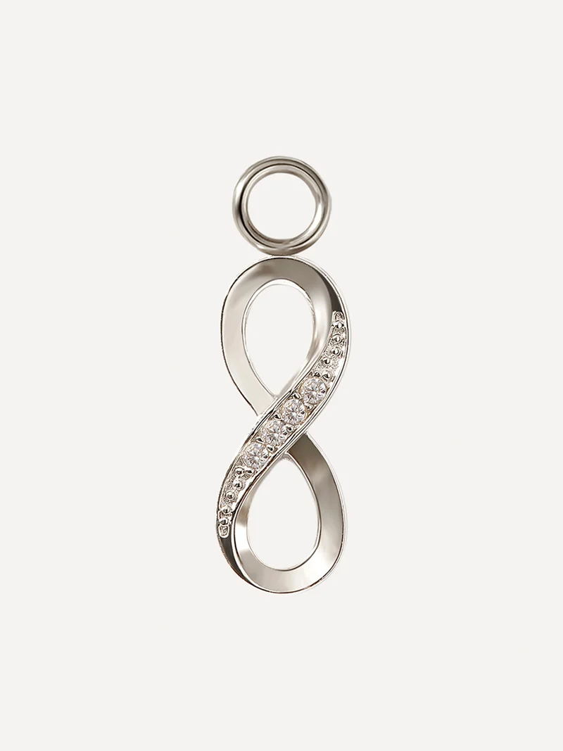 15x6mm Twilight Infinity Ohrring-Charm
