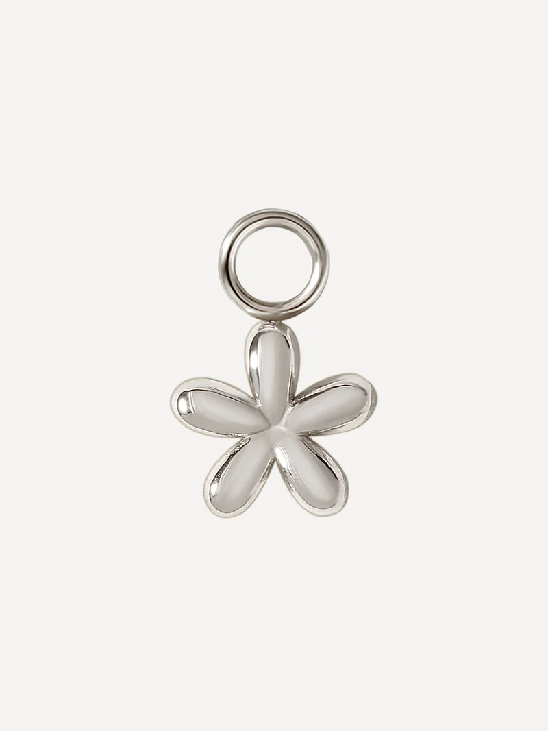8x8mm Floral Breeze Ohrring-Charm
