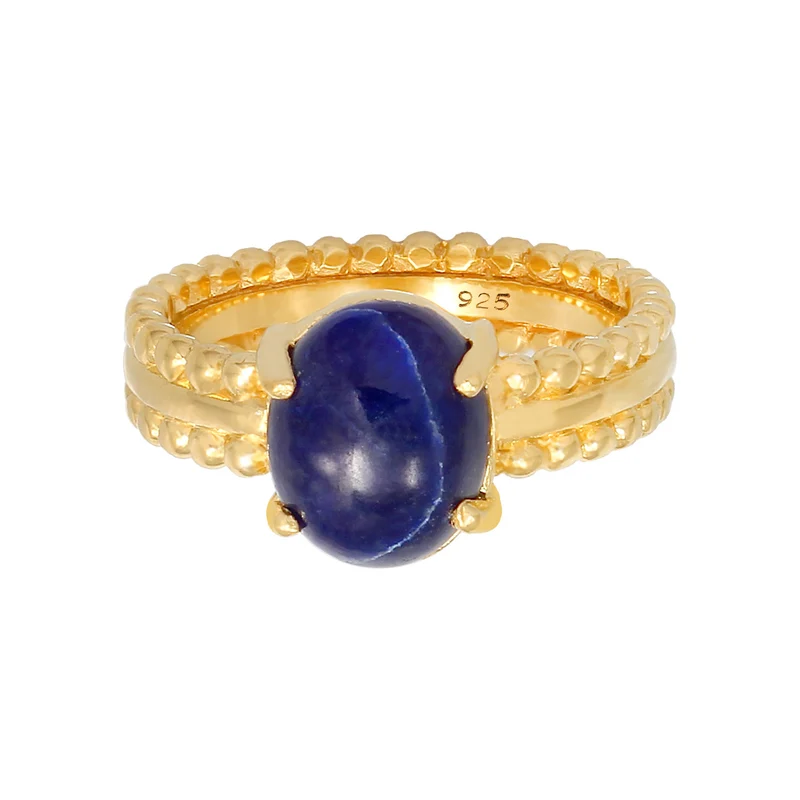 Ring | Lapis Lazuli ( Blau )