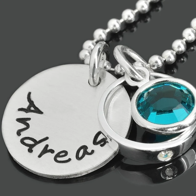 KETTE TAUFRING, TAUFSCHMUCK MIT GRAVUR, TAUFGESCHENK, TAUFKETTE FÜR JUNGEN