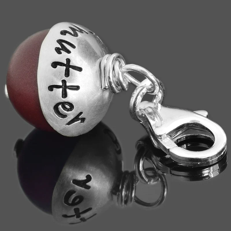 NAMENSPERLE ANHÄNGER, SCHMUCK MIT GRAVUR, HOCHZEIT GESCHENK, ANHÄNGER MIT NAMEN