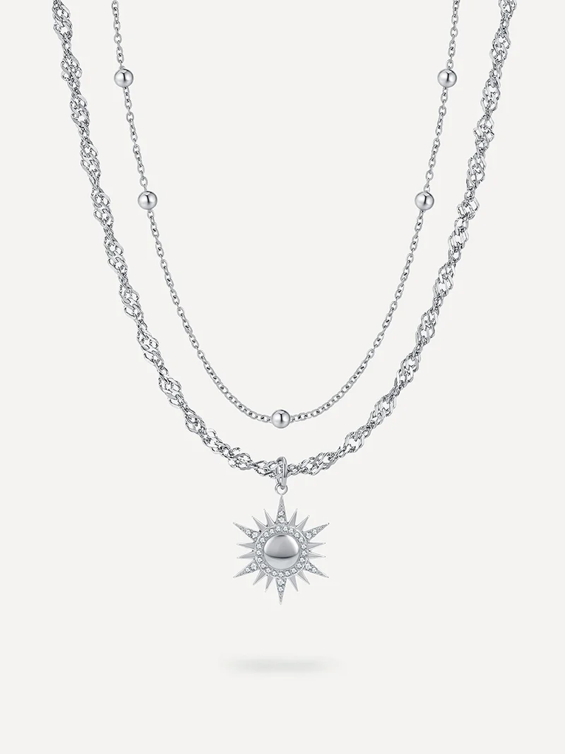 Cluster Glitter Kette