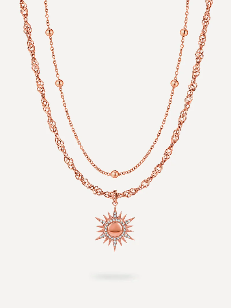Cluster Glitter Kette