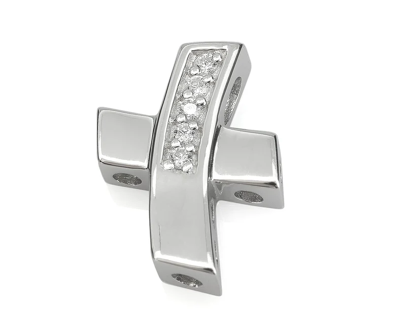 925 SILBER KREUZ ANHÄNGER, KETTENANHÄNGER, SILBERKREUZ, JUWELIER