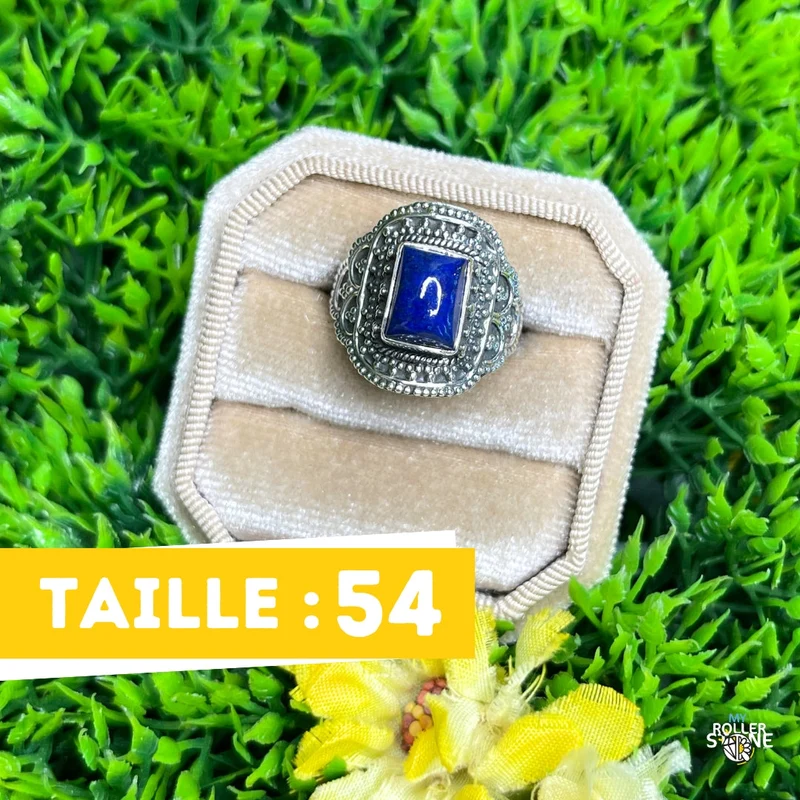 925 Silberring Lapislazuli #193