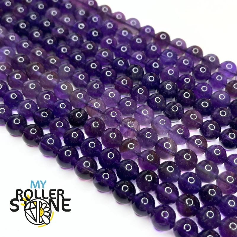 Dunkle Amethystperle Uruguay 5A