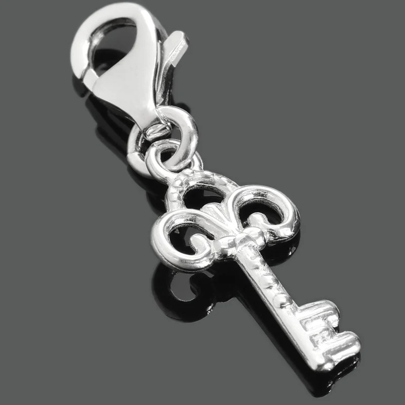 SILBER SCHMUCK, ANHÄNGER SCHLÜSSEL, LIEBES CHARM