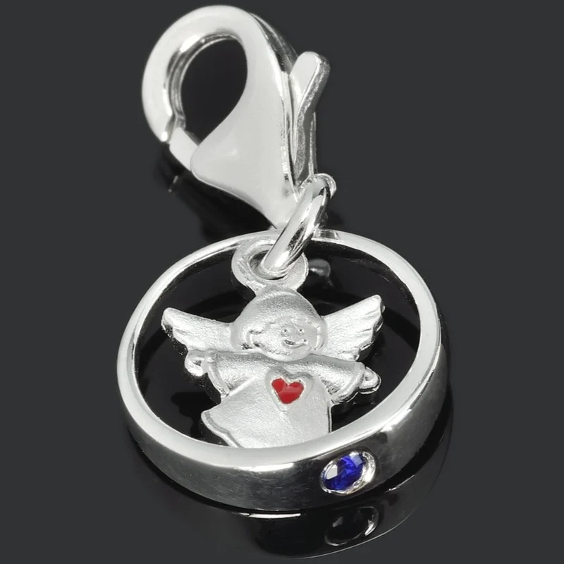 TAUFRING FÜR JUNGEN, TAUFGESCHENK, TAUFSCHMUCK 925 SILBER, ENGEL TAUFE