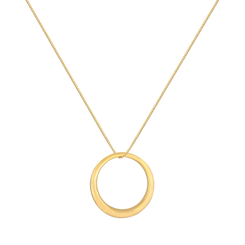 Lange Venezianer-Halskette Kreis