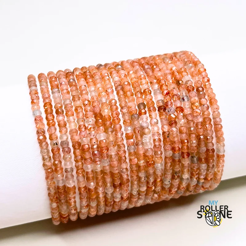 Facettiertes Sonnenstein-Armband