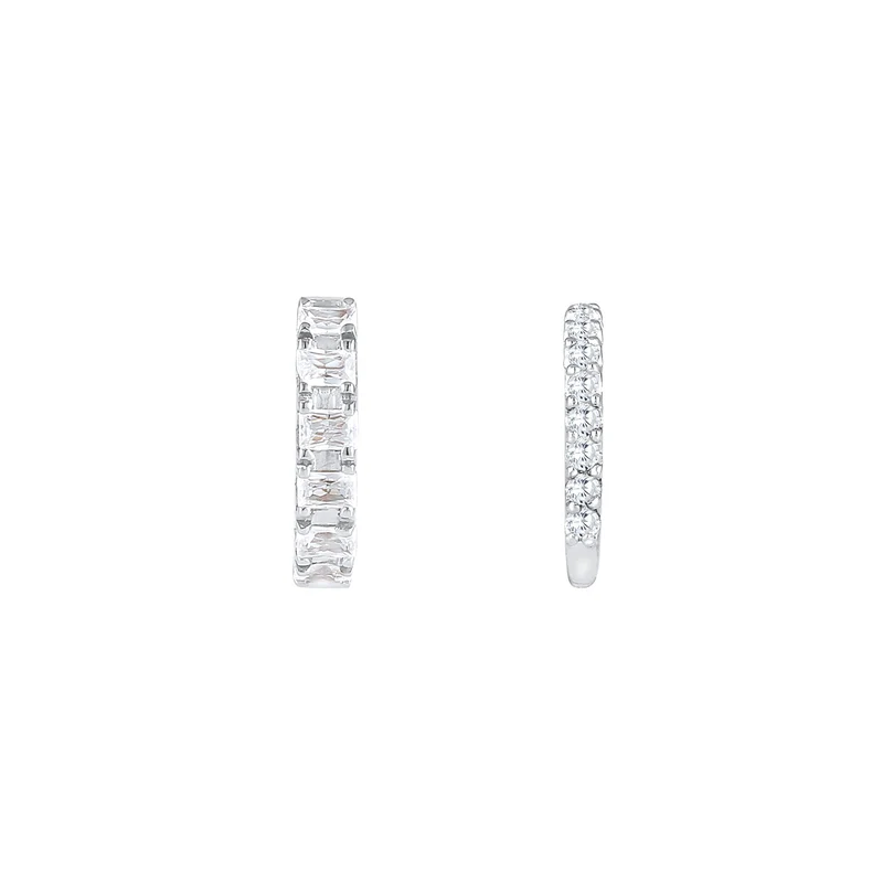 Earcuff | Zirkonia ( Weiß )