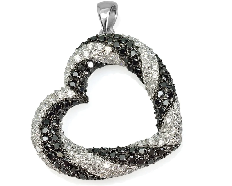 SILBERANHÄNGER HERZ, DESIGNER SCHMUCK, HERZSCHMUCK, JUWELIER ONLINE