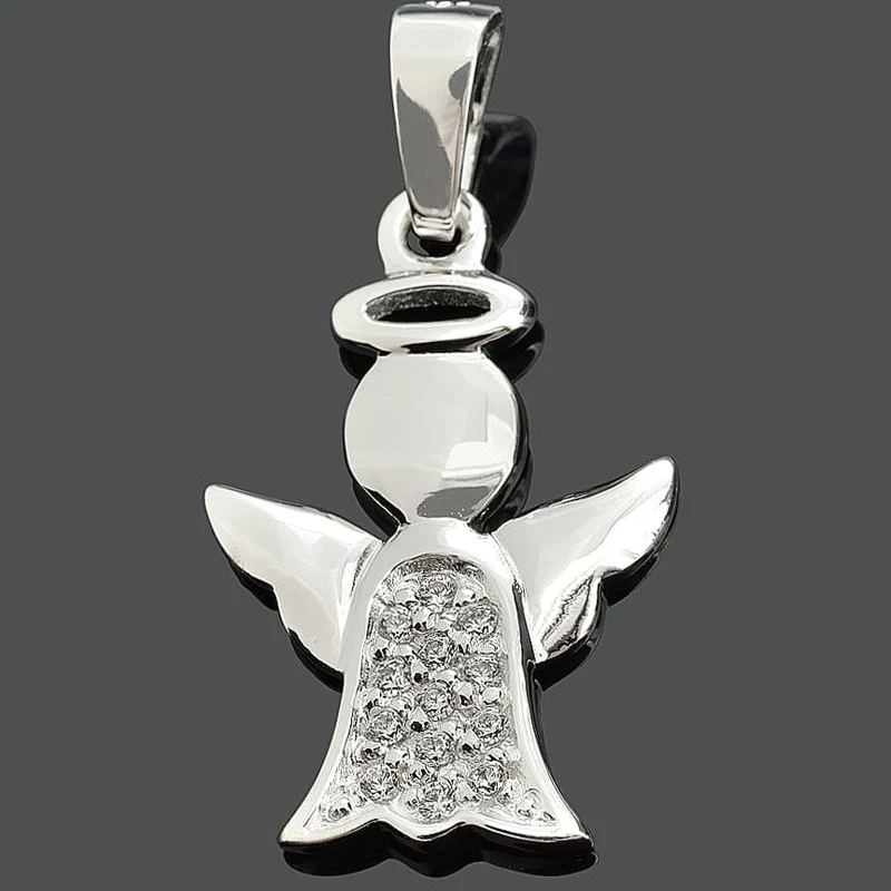 ENGELSCHMUCK TAUFE ANHÄNGER ENGEL 925 SILBER SCHUTZENGEL KETTENANHÄNGER