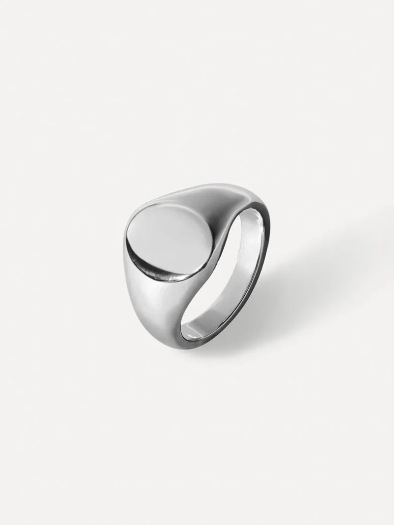 Minimalist Oval Ring