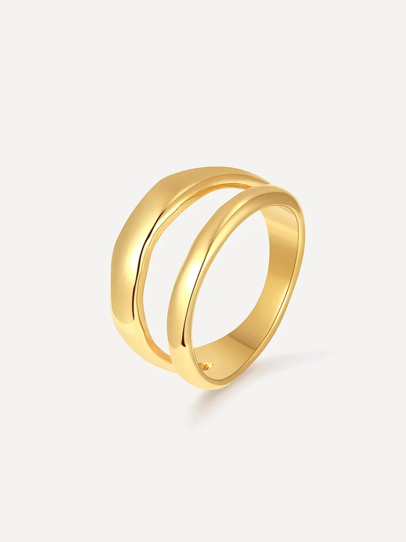 Metal Waves Ring