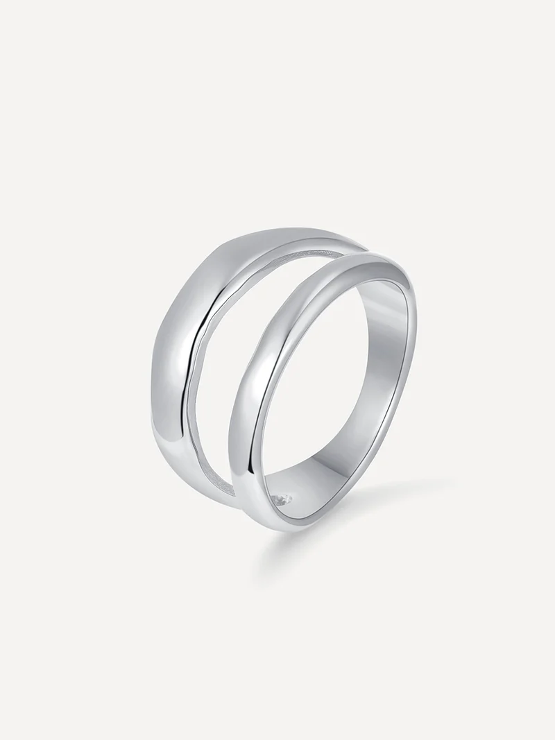 Metal Waves Ring
