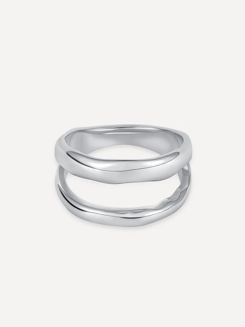Metal Waves Ring