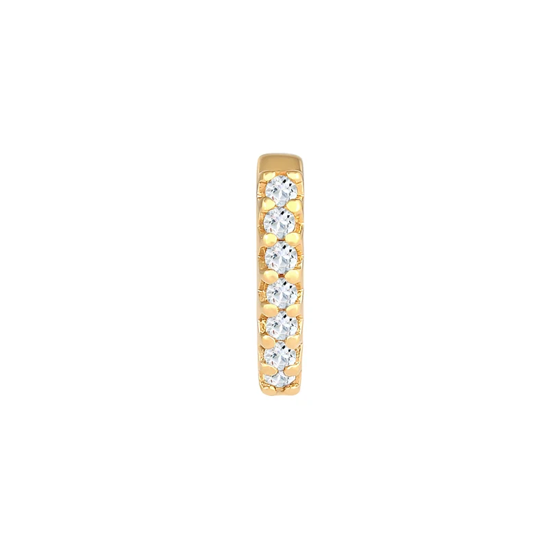 Single Earcuff | Topas ( Weiß )