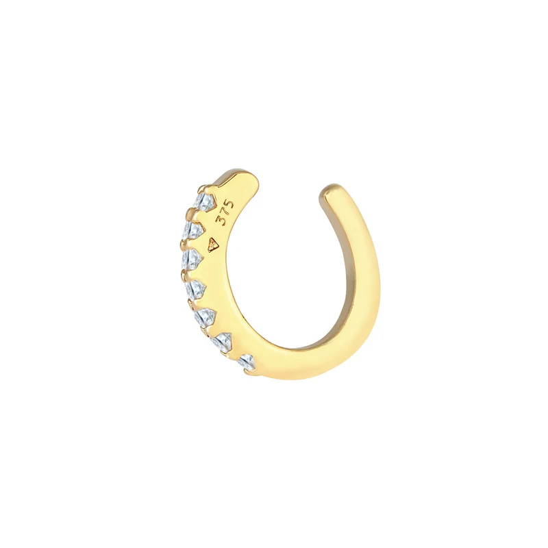 Single Earcuff | Topas ( Weiß )