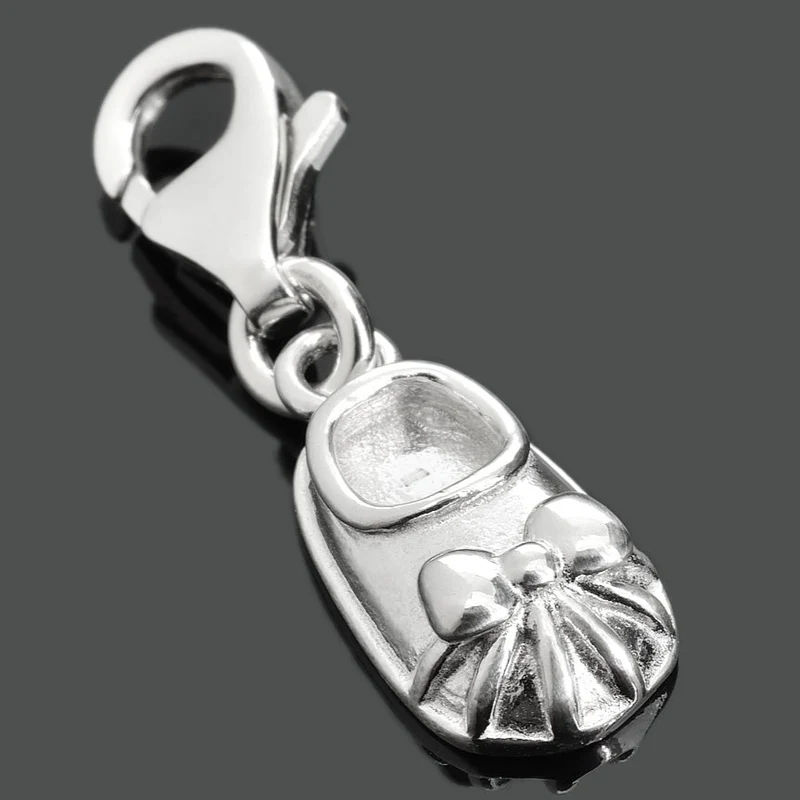 GESCHENK GEBURT, CHARM BABYSCHUH, SILBERSCHMUCK TAUFE, MAMA GESCHENKIDEE