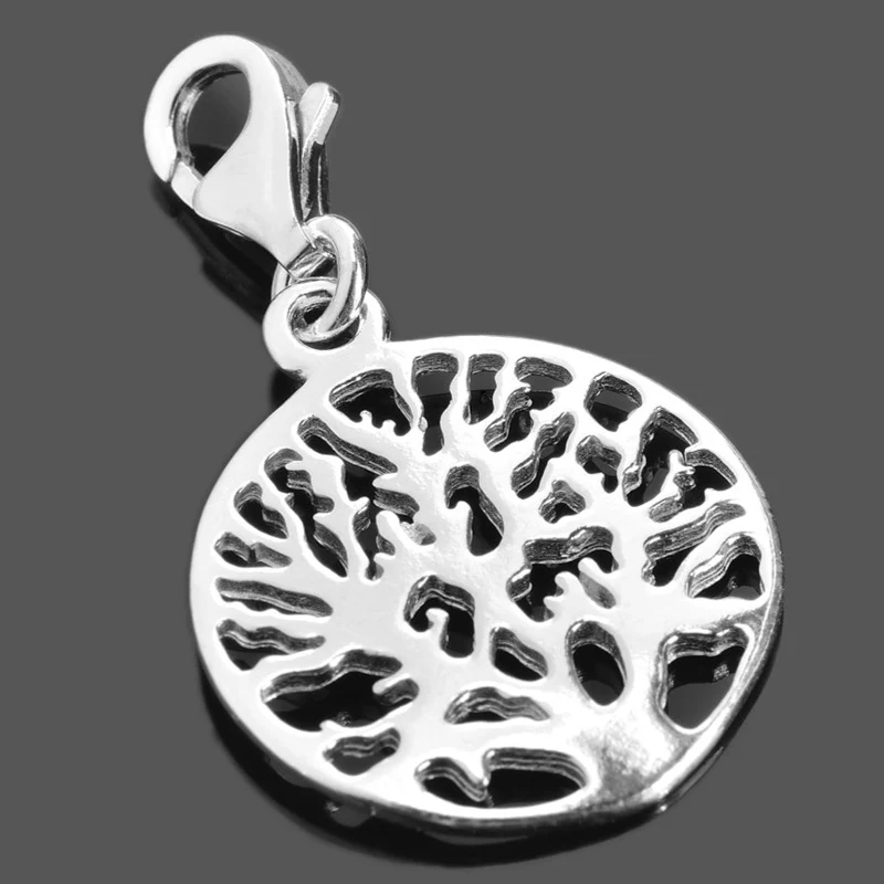 LEBENSBAUM CHARM, FAMILIENBAUM, SILBERSCHMUCK, SCHMUCK ONLINE