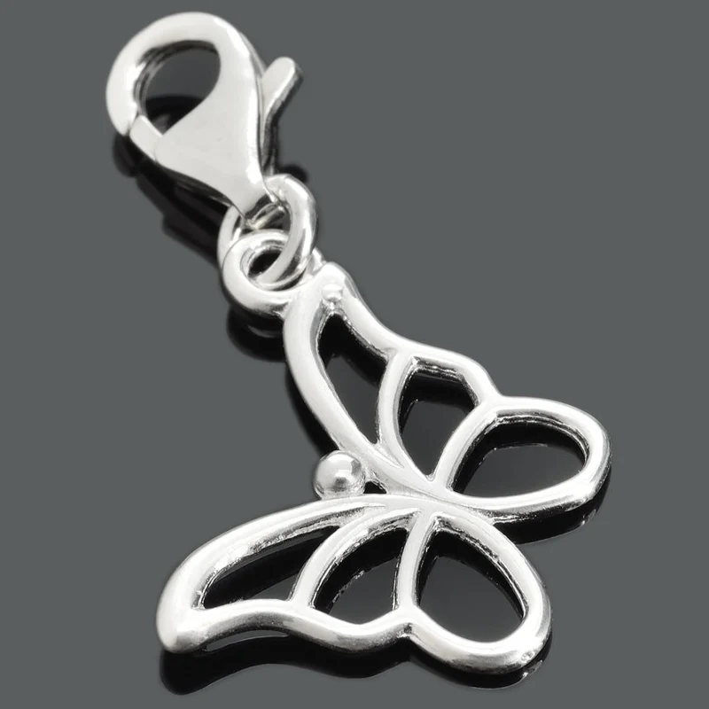 SILBERSCHMUCK SCHMETTERLING CHARM, ANHÄNGER SCHMETTERLING