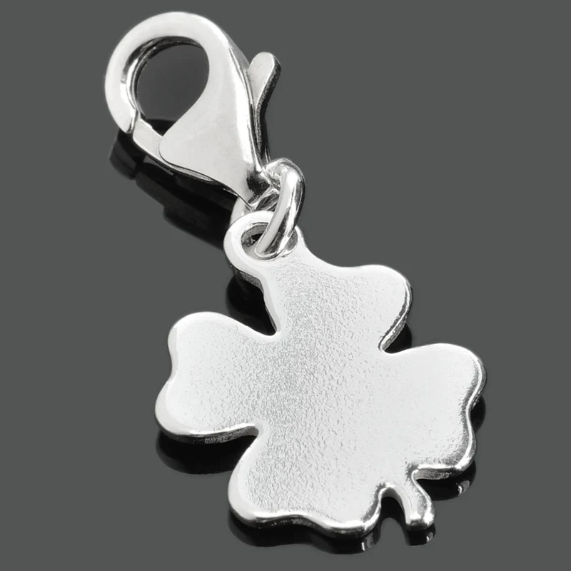 KLEE CHARM, ANHÄNGER GLÜCK, GLÜCKSBRINGER SCHMUCK, GOOD LUCK