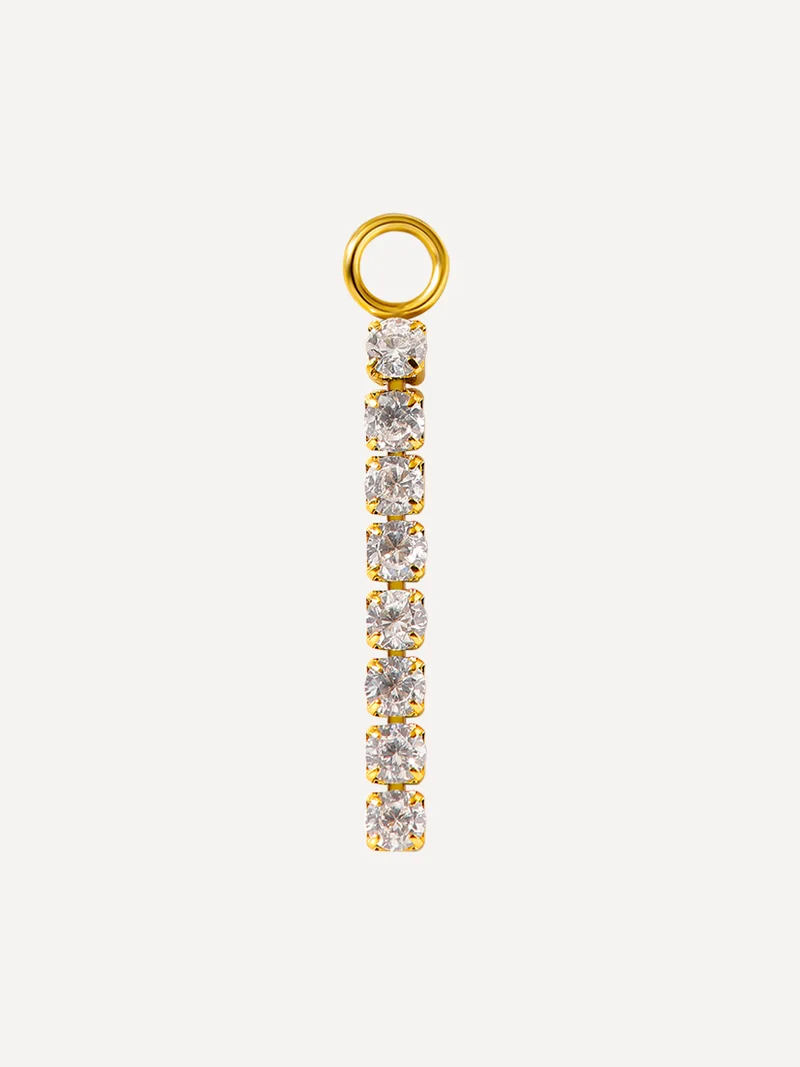 21x2,5mm Aurora Drop Ohrring-Charm