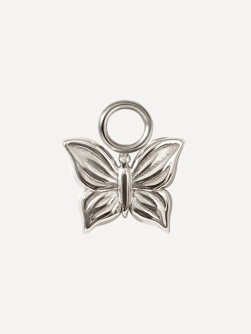 7,5x10mm Dancing Butterfly Ohrring-Charm