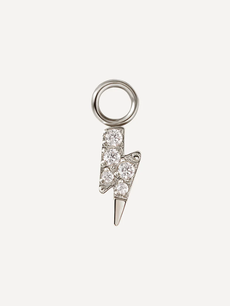 10x5mm Dynamic Spark Ohrring-Charm