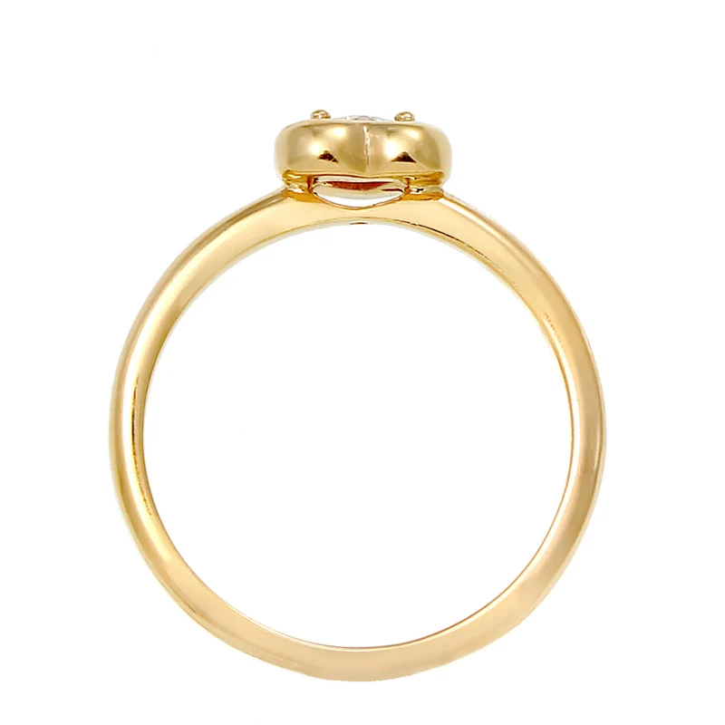 Ring Herz | Zirkonia ( Weiß )