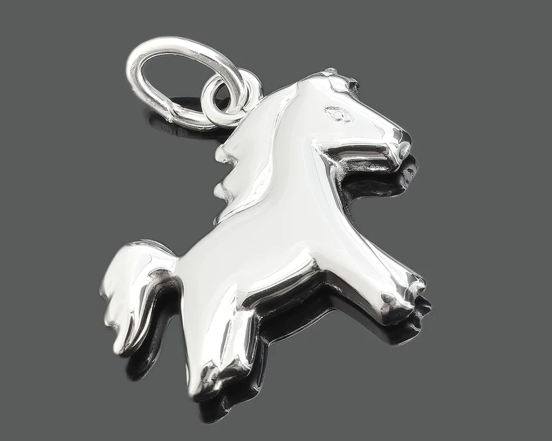 CHARM PONY ANHÄNGER PFERDE, CHARM MIT PFERD, SILBER SCHMUCK ONLINE
