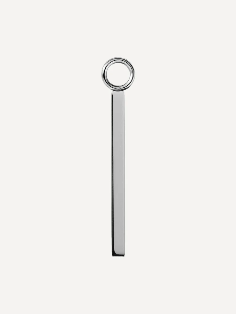 22x2mm Modern Line Ohrring-Charm