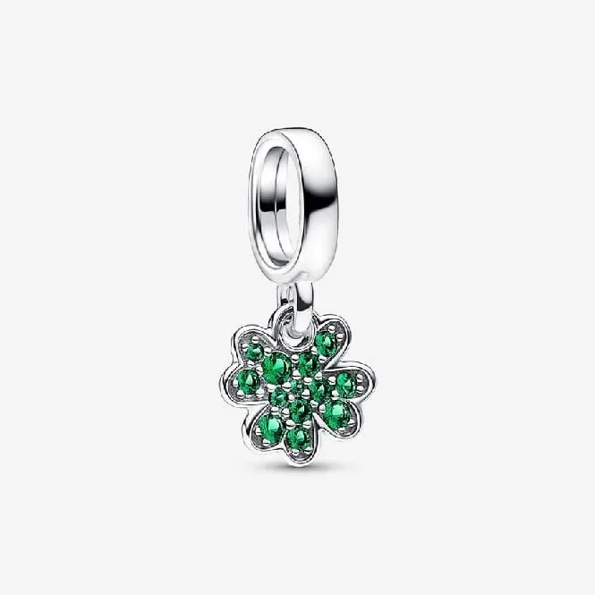 Four Leaf Clover Dangle Charms