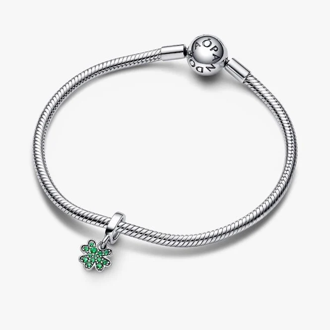 Four Leaf Clover Dangle Charms