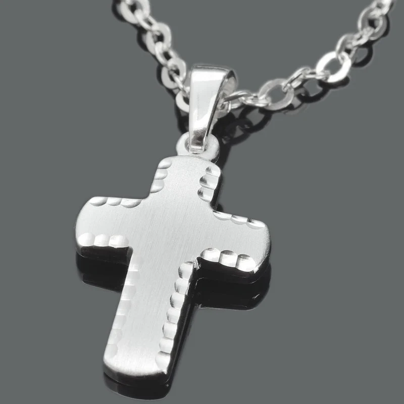 KREUZKETTE AUS 925 SILBER, SCHMUCK ONLINE, JUWELIER SCHMUCK, SILBERKREUZ