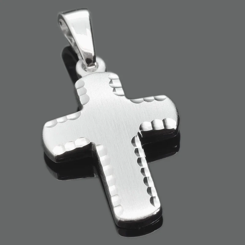 KREUZ, TAUFE, KOMMUNION, TAUFPATEN, GLAUBE, SILBERSCHMUCK