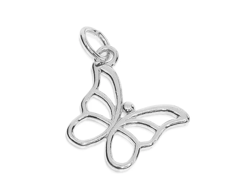 ANHÄNGER SCHMETTERLING, 925 SILBER, KETTENANHÄNGER FÜR KINDER