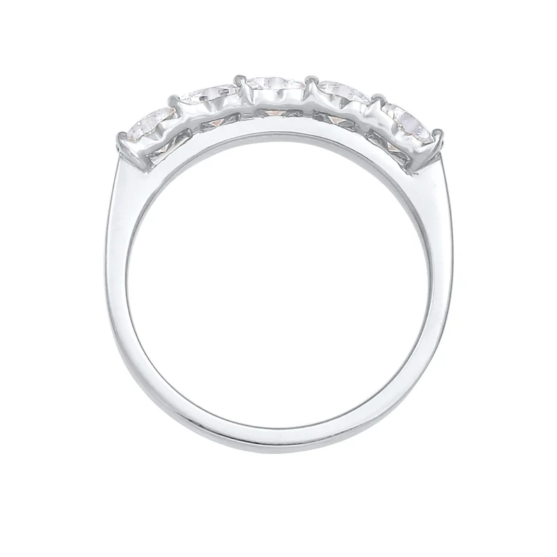 Ring Herz | Zirkonia ( Weiß )