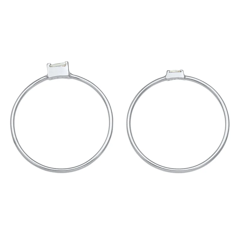 Ringset | Zirkonia ( Weiß )