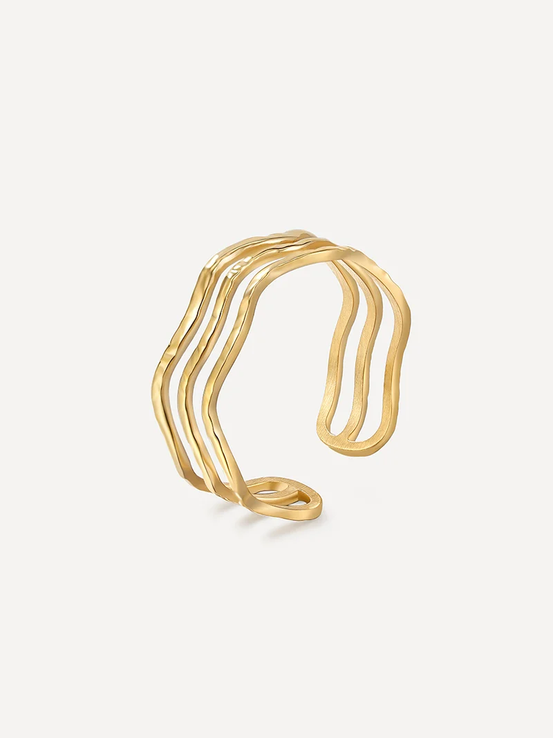 Cheery Wave Ring