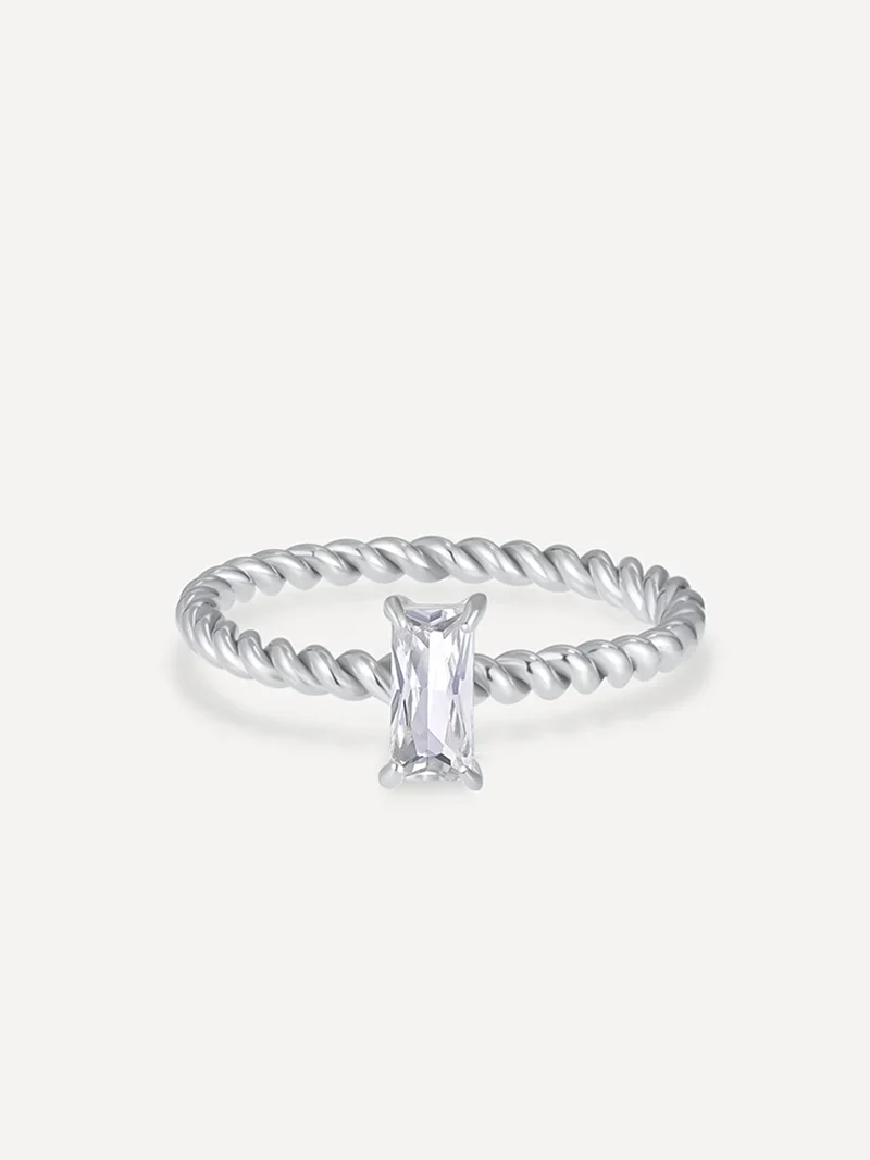 Pure Precious Twist Ring