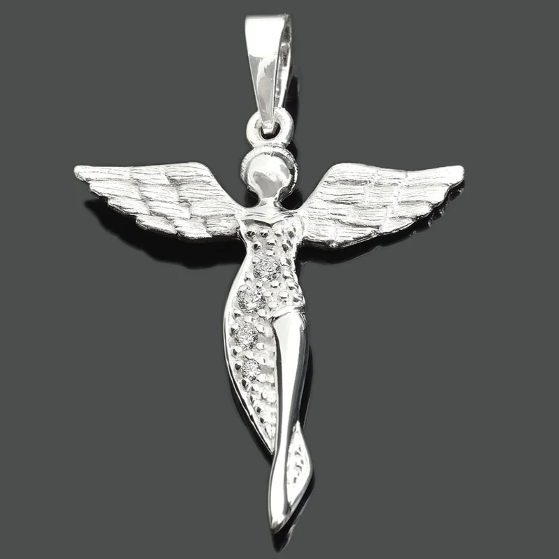 ENGEL SCHMUCK, ENGELSRUFER ANHÄNGER, FEE, ELFE CHARM 925 SILBER