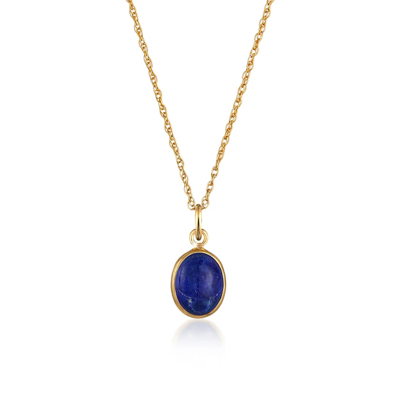 Halskette | Lapis Lazuli (Blau)