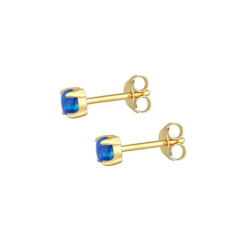 Ohrstecker | Opal ( Weiß )