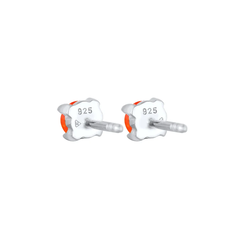 Ohrstecker | Opal ( Weiß )